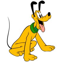 Vinilos y pegatinas pluto disney
